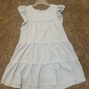 Altar’d State Blue Babydoll Dress